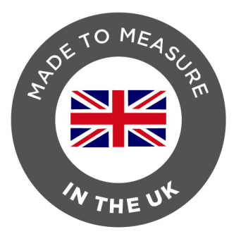 Made to measure in UK logo