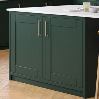 Cambridge Timber Fir Green Kitchen detail