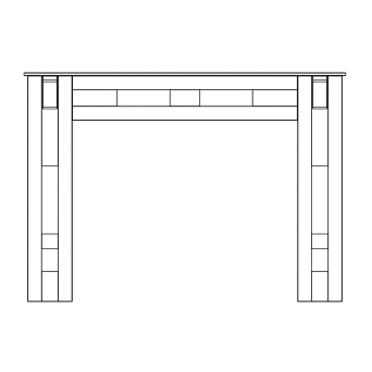 Cambridge Mantel Kit