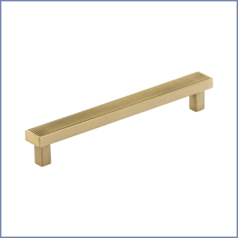 Barrington Bar Handle - Brushed Satin Brass