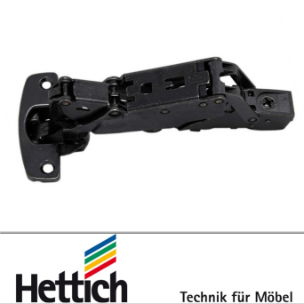Hettich 165° Wide Angle Soft-close Hinges BLACK