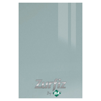 Zurfiz Ultragloss Metallic Blue kitchen doors