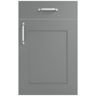 Oxford Painted Dust Grey Door Sample